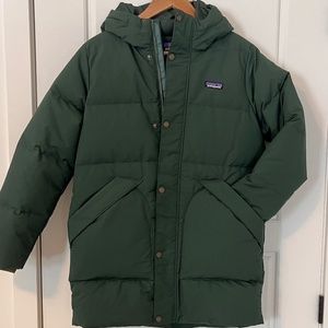 Kid's Downdraft Parka - Pinyon Green - XL (14)